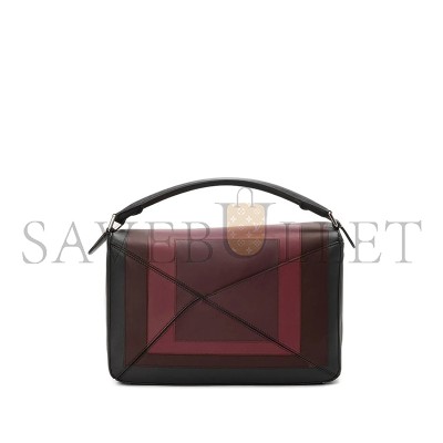 LOEWE LARGE PUZZLE BAG IN NAPPA CALFSKIN B510PLAX01-1101 (33*21.5*14.7cm)